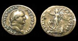 Vespasian, Denarius, "Judaea Capta" Commemorative IssueI